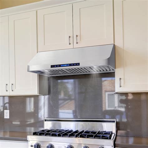 comercial steainless steel kitchen wall hood under cabinet|Amazon.com: PROLINE 36.